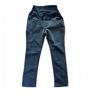 Maternity jeans size large 12P-14P 12/14 gray jeans
